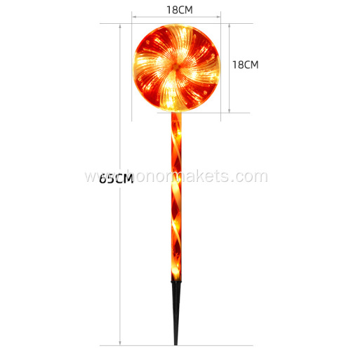 Christmas Lollipop Path Lights